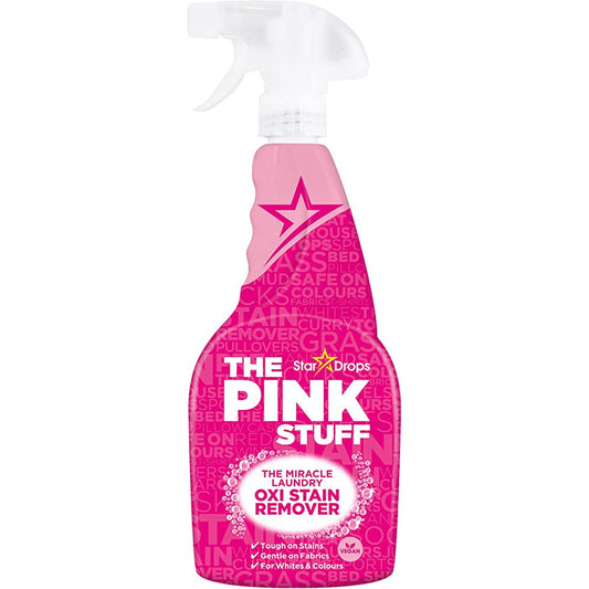 Спрей для виведення плям The Pink Stuff Miracle Laundry Oxi 500 мл