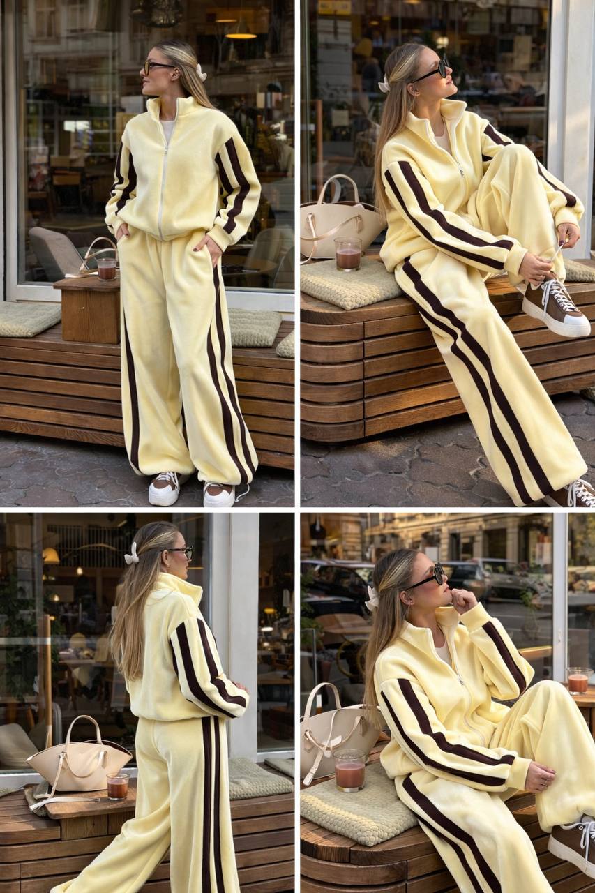 Костюм з велюру