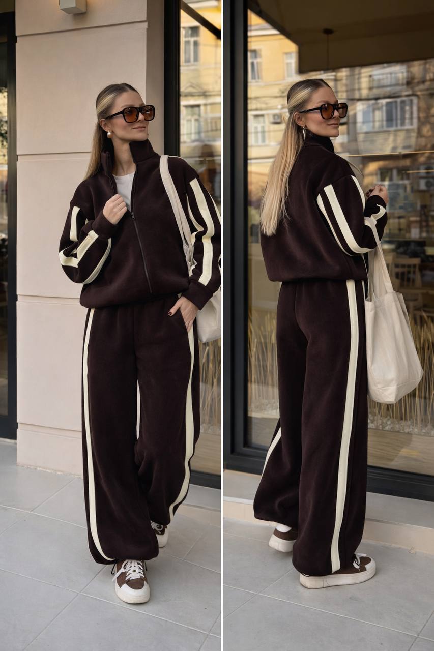 Костюм з велюру