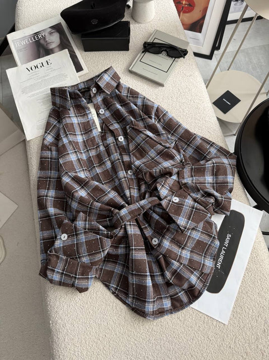 Сорочка зі стразами