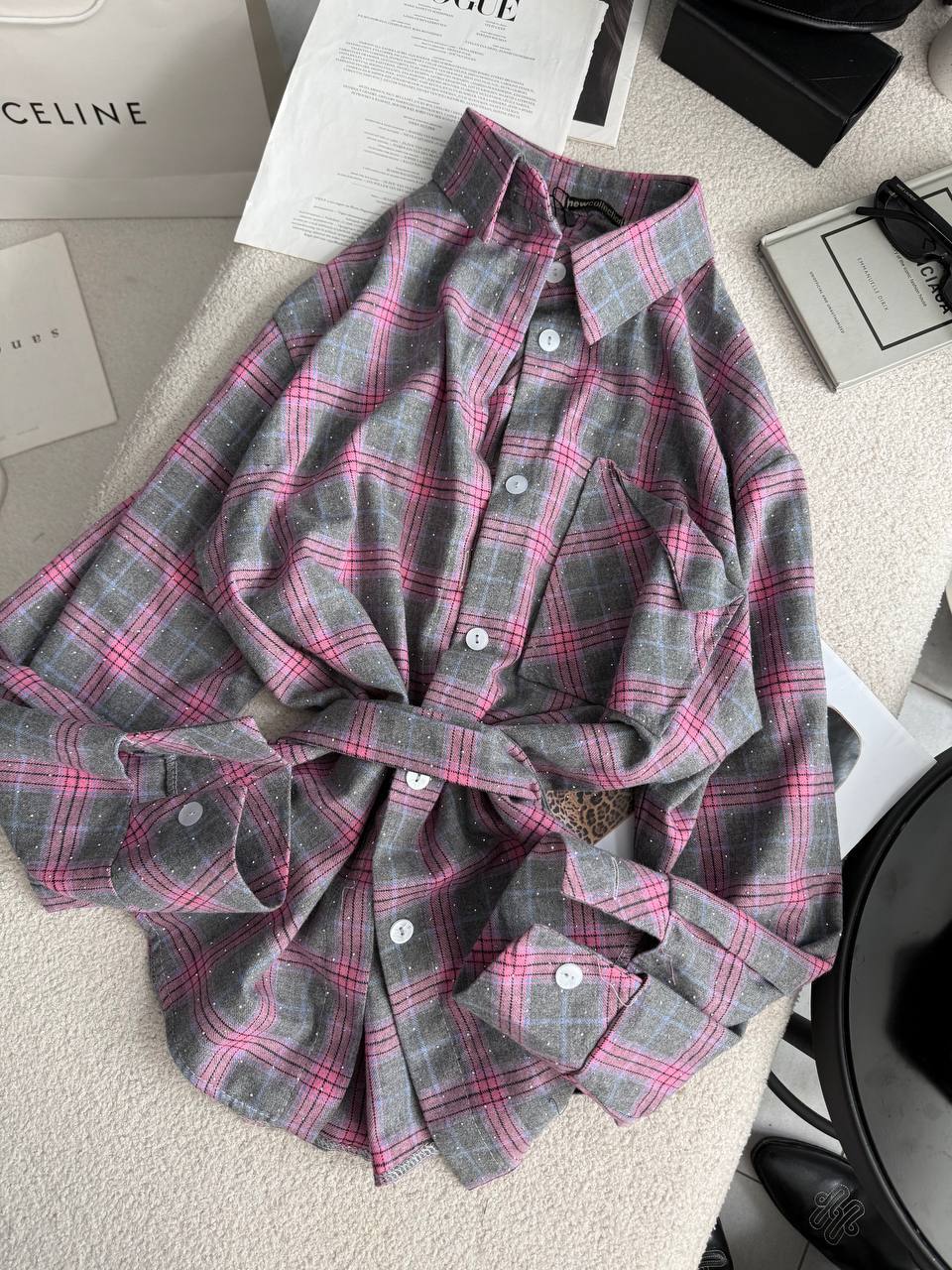 Сорочка зі стразами