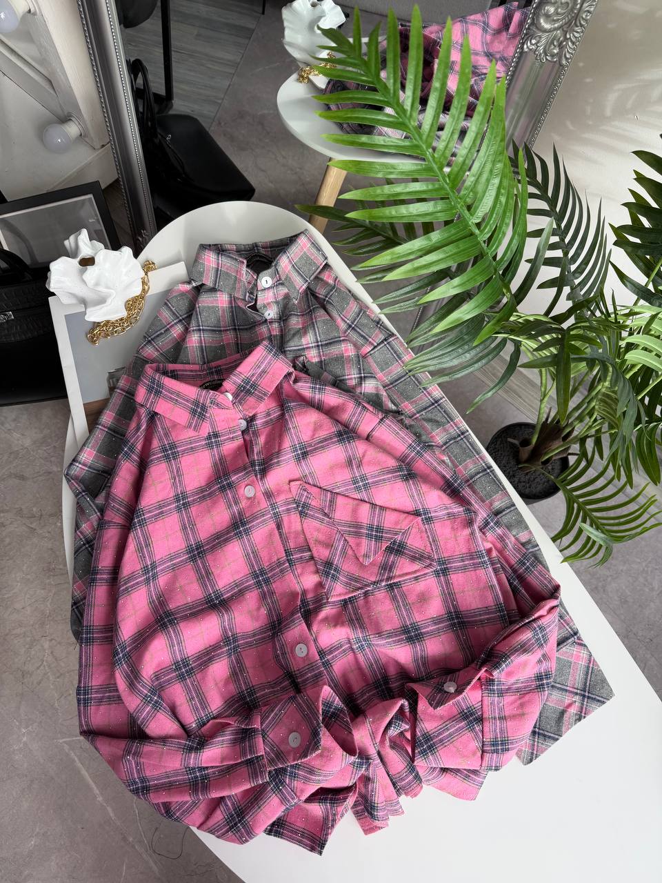 Сорочка зі стразами