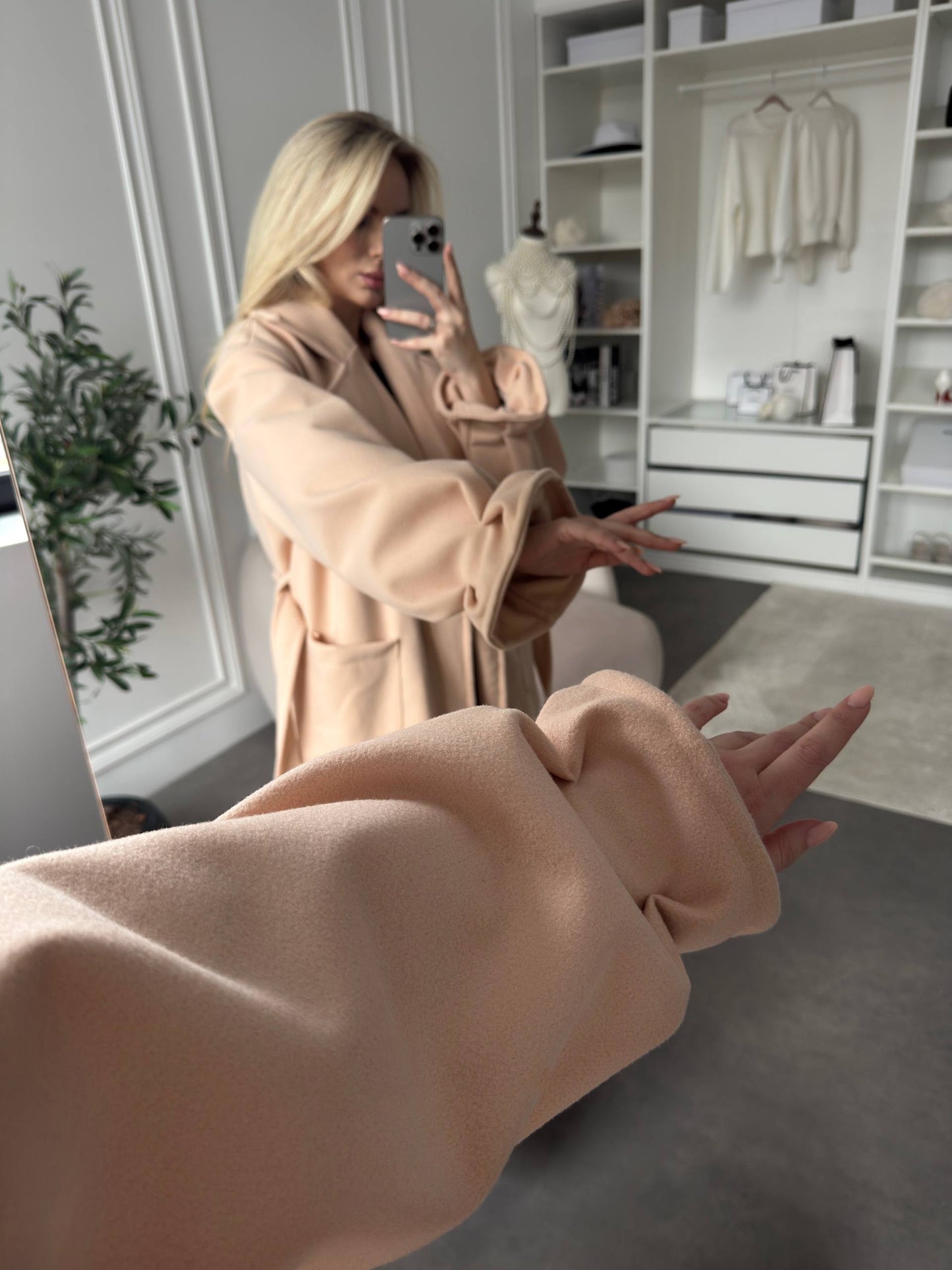 Пальто на підкладці