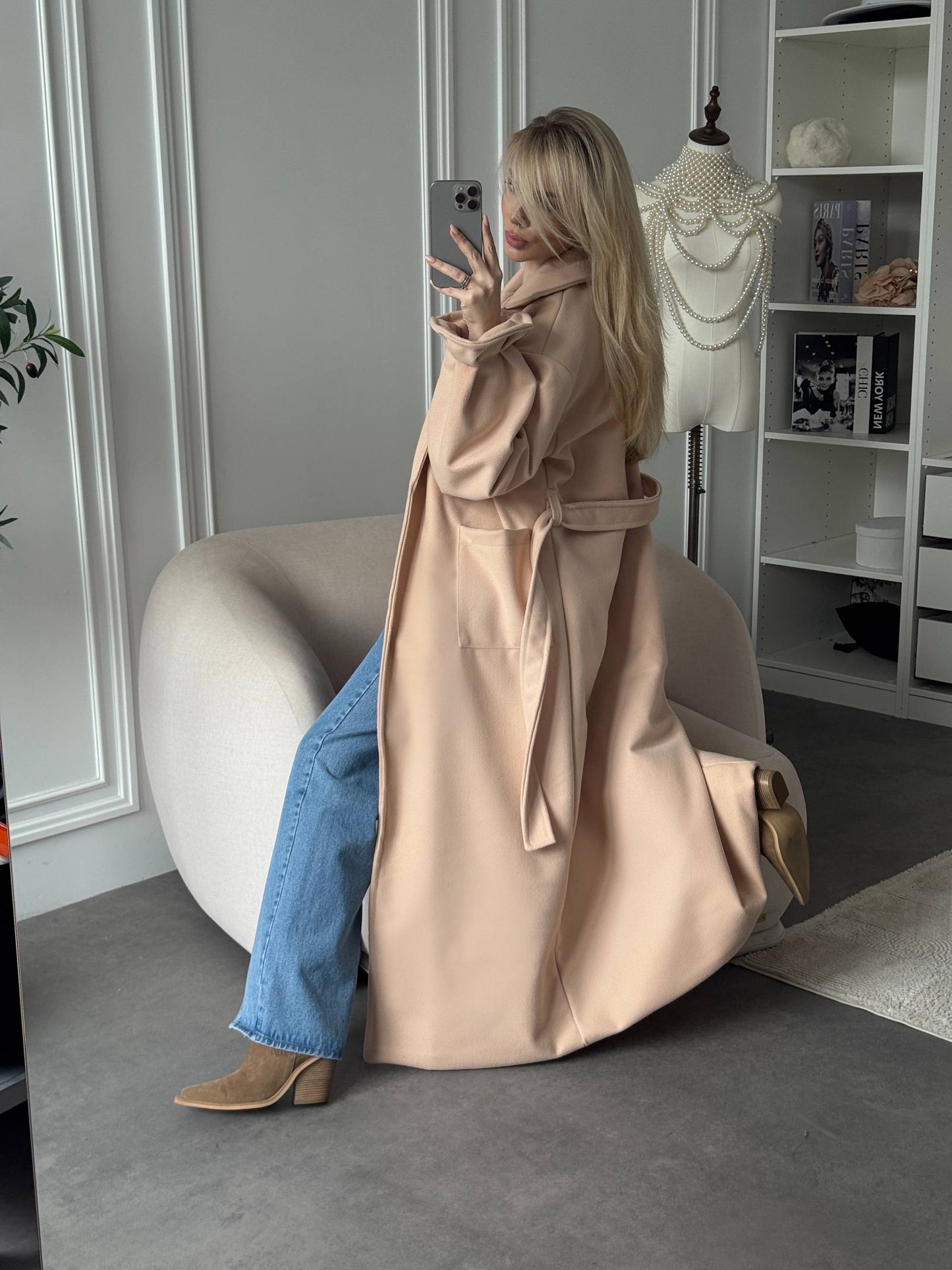 Пальто на підкладці