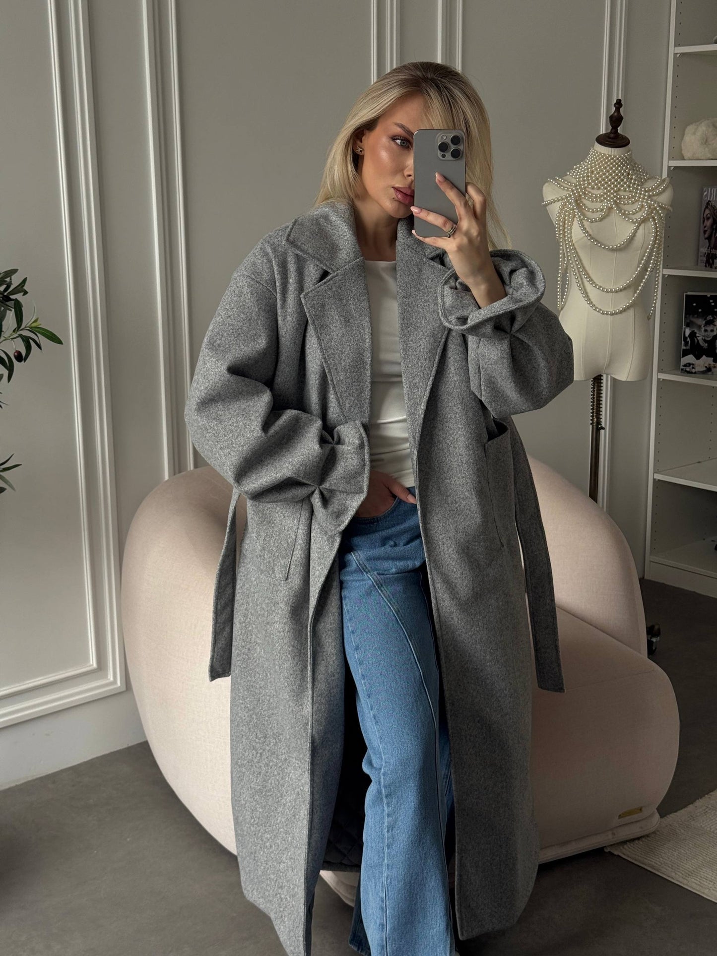 Пальто на підкладці