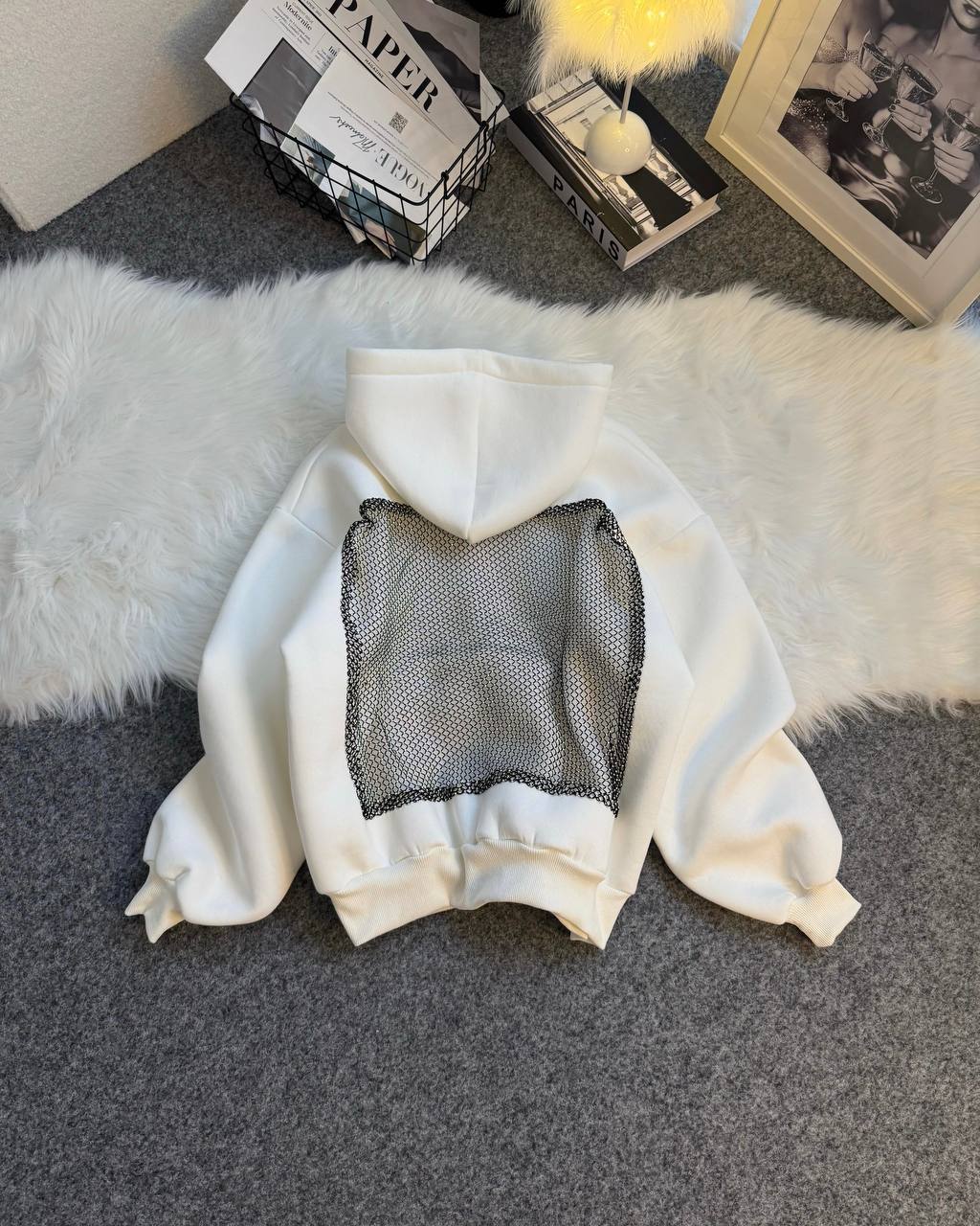 Худі з відкритою спинкою