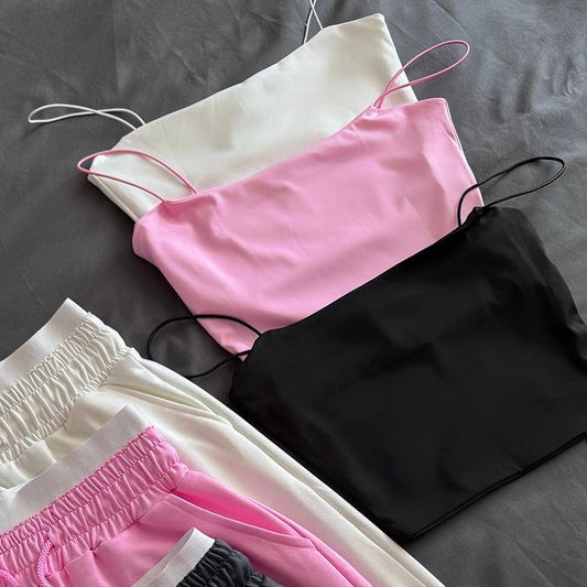 Майка-топ з подвійної тканини