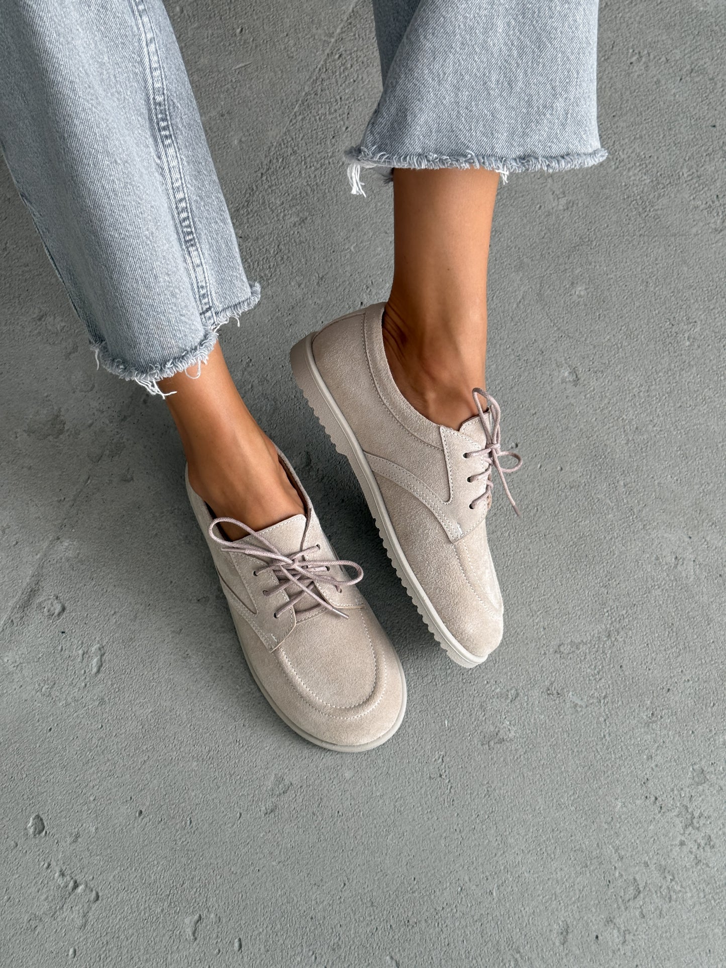 Мокасини NikArt barefoot, бежевий