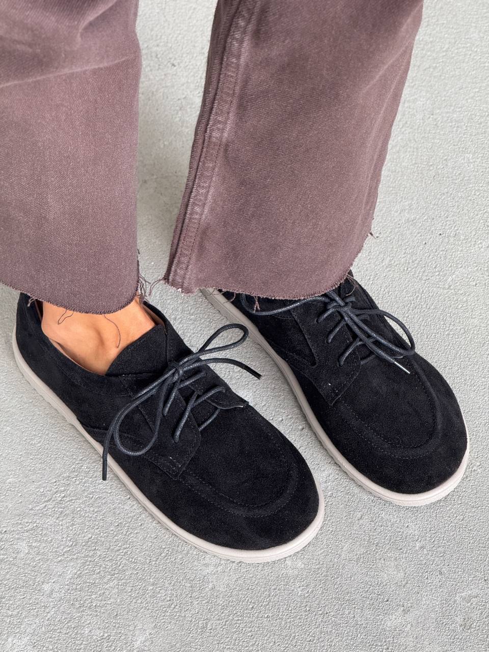 Мокасини NikArt barefoot, чорний