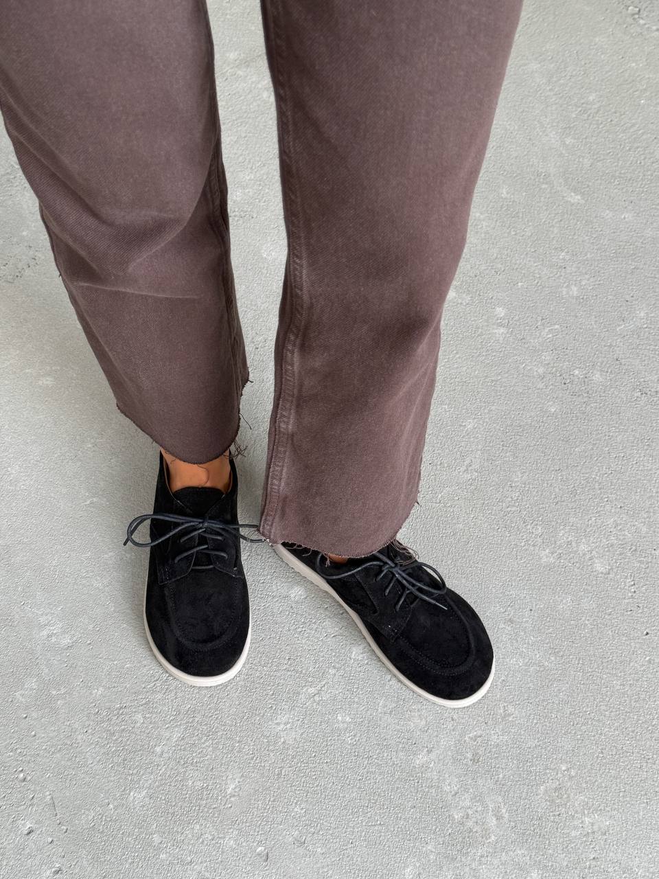 Мокасини NikArt barefoot, чорний