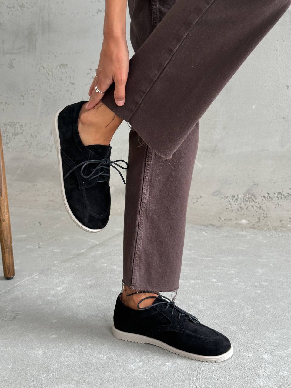 Мокасини NikArt barefoot, чорний