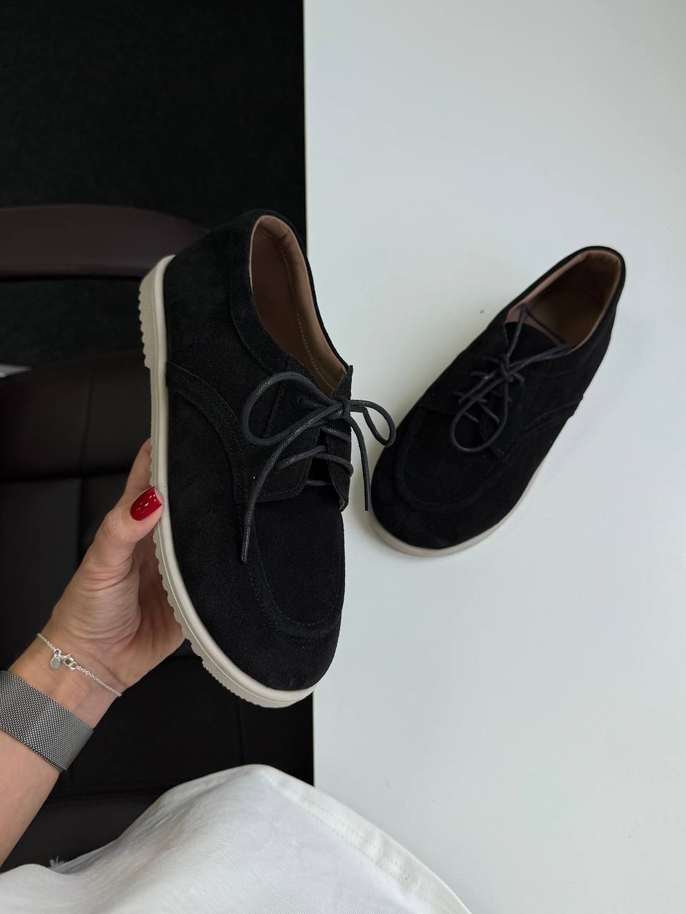 Мокасини NikArt barefoot, чорний