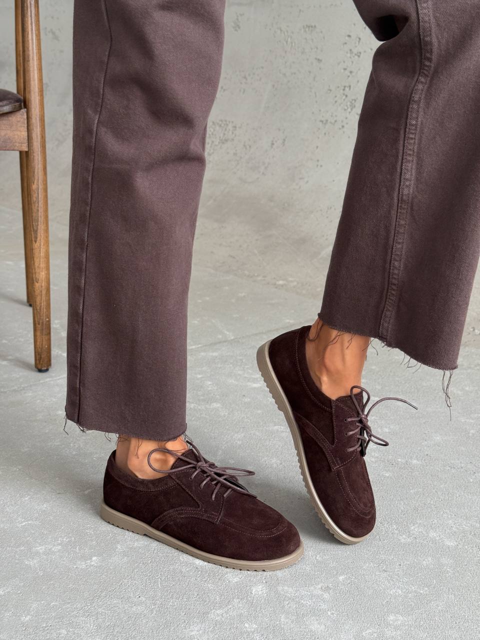 Мокасини NikArt barefoot, шоколад