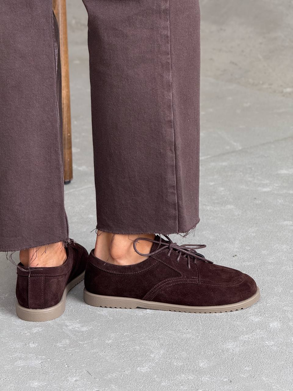 Мокасини NikArt barefoot, шоколад