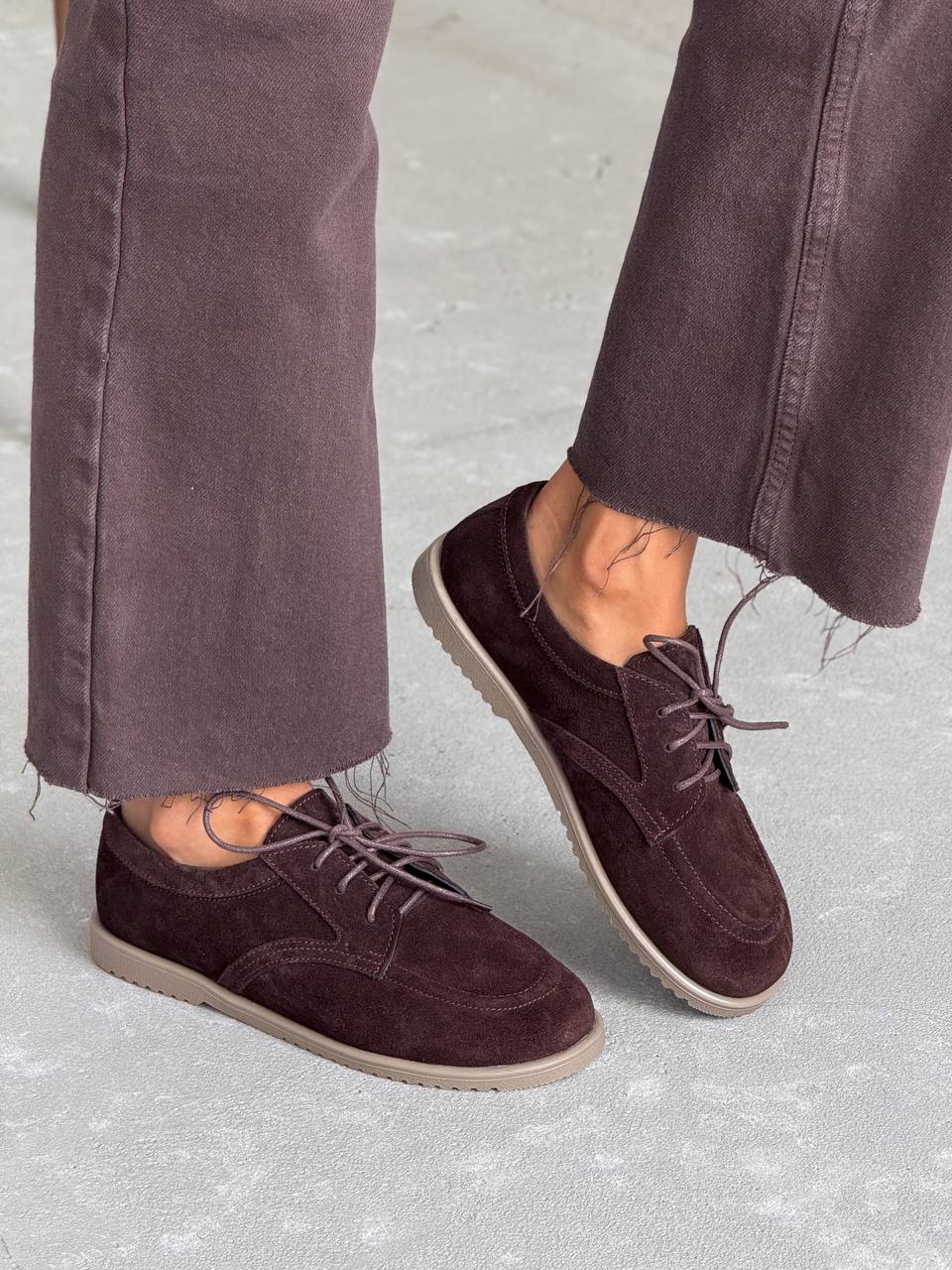 Мокасини NikArt barefoot, шоколад