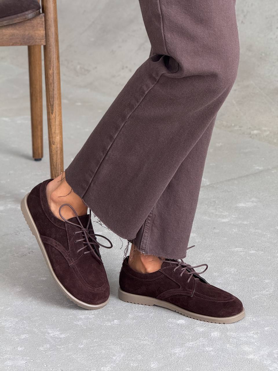 Мокасини NikArt barefoot, шоколад