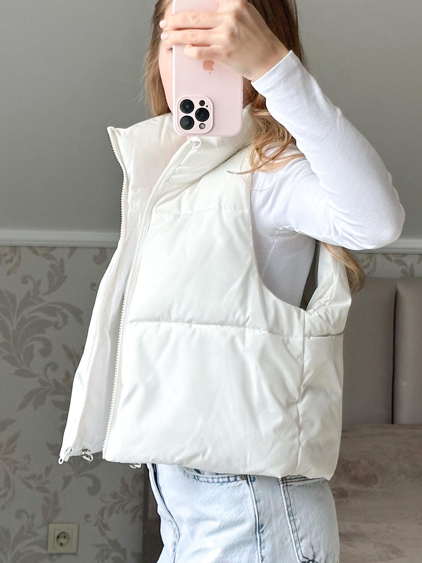 Жилетка біла