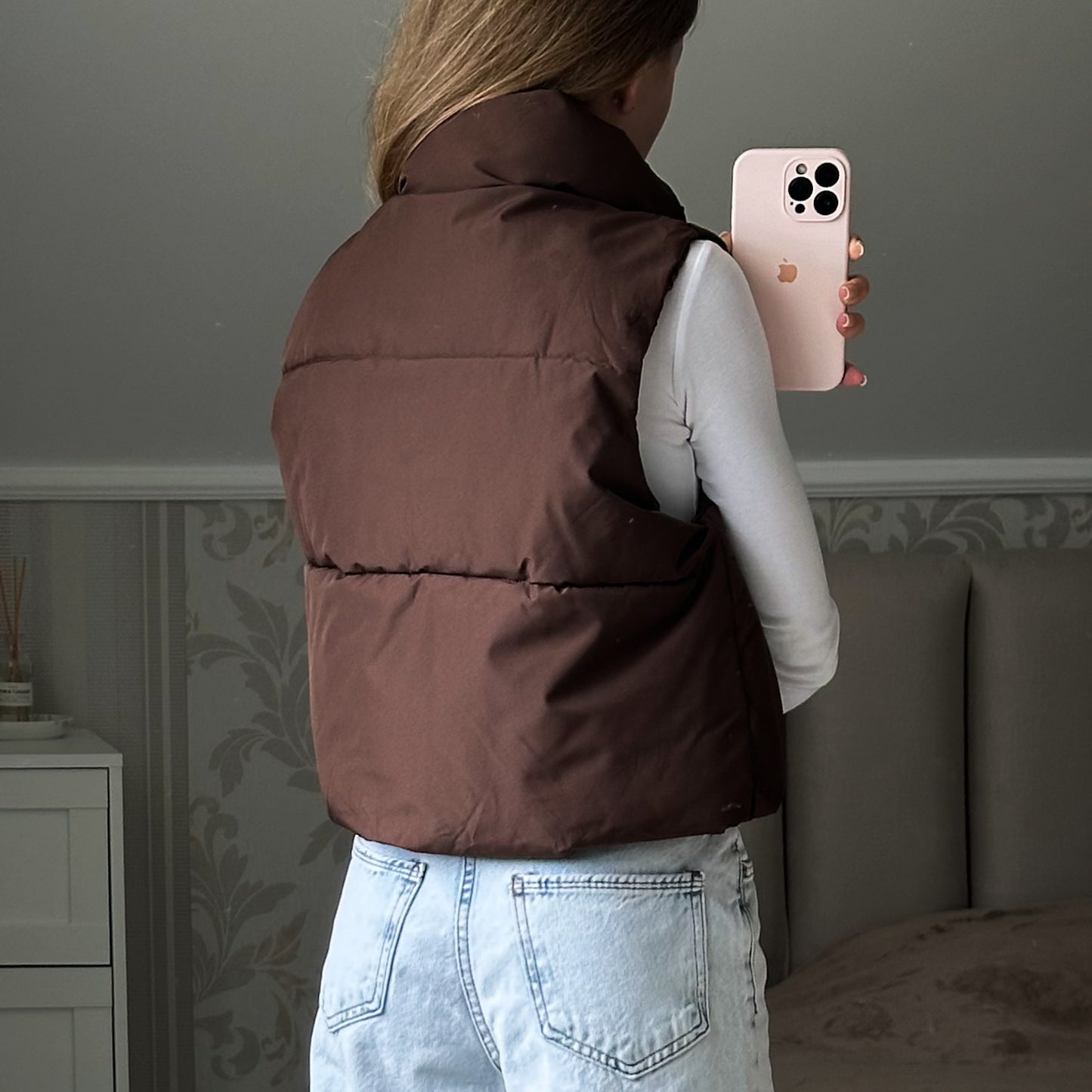 Жилетка шоколад