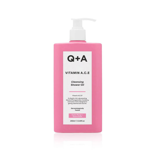 Вітамінізована олія для душу Q+A Vitamin A.C.E Cleansing Shower Oil 250 мл