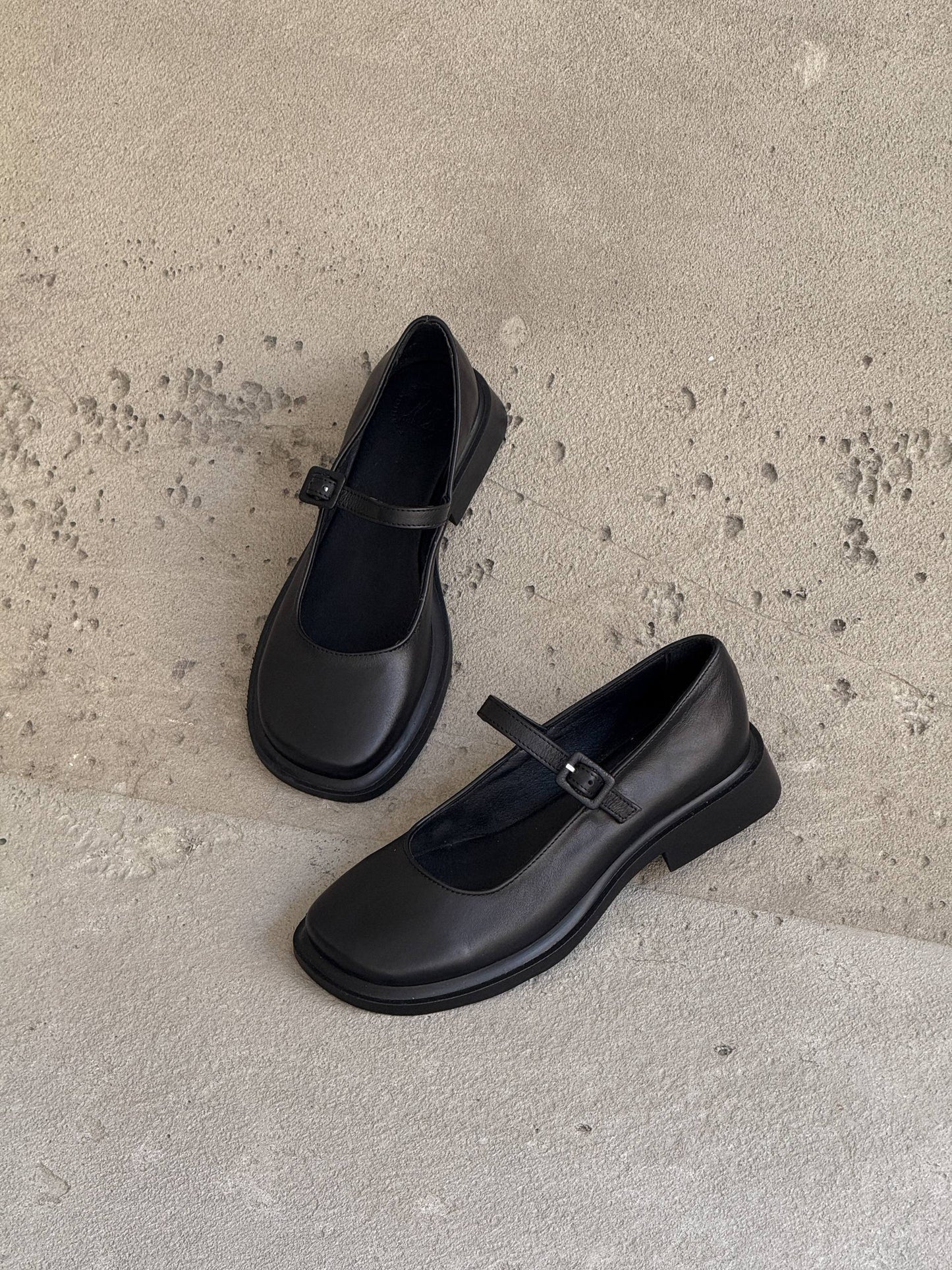 Туфлі з анатомічним носиком, чорний