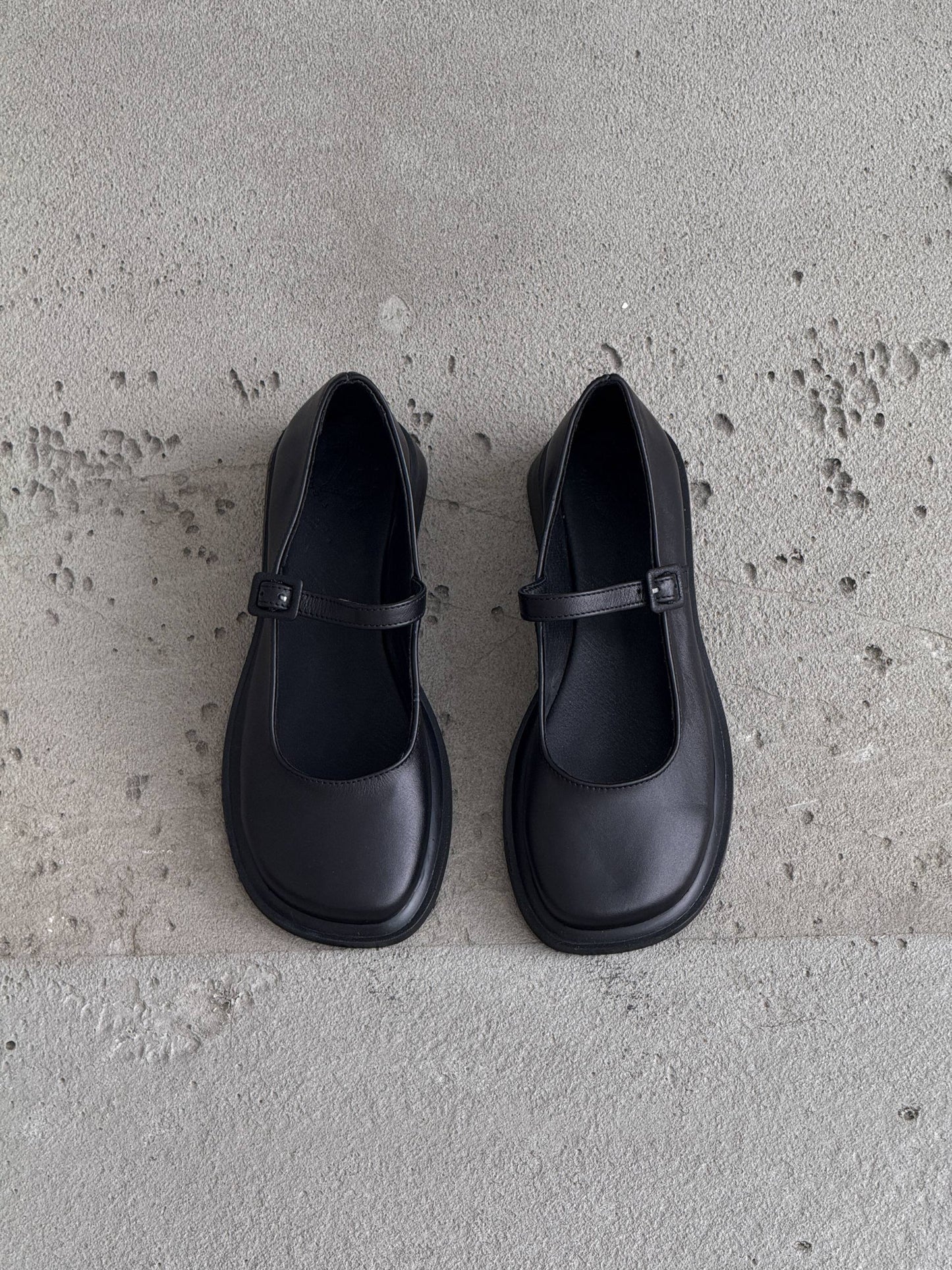 Туфлі з анатомічним носиком, чорний