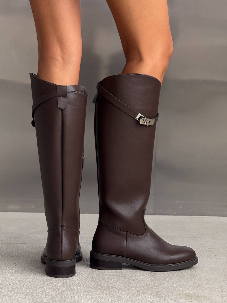 Преміальні жокейські чоботи ™️"NikArt", шоколад