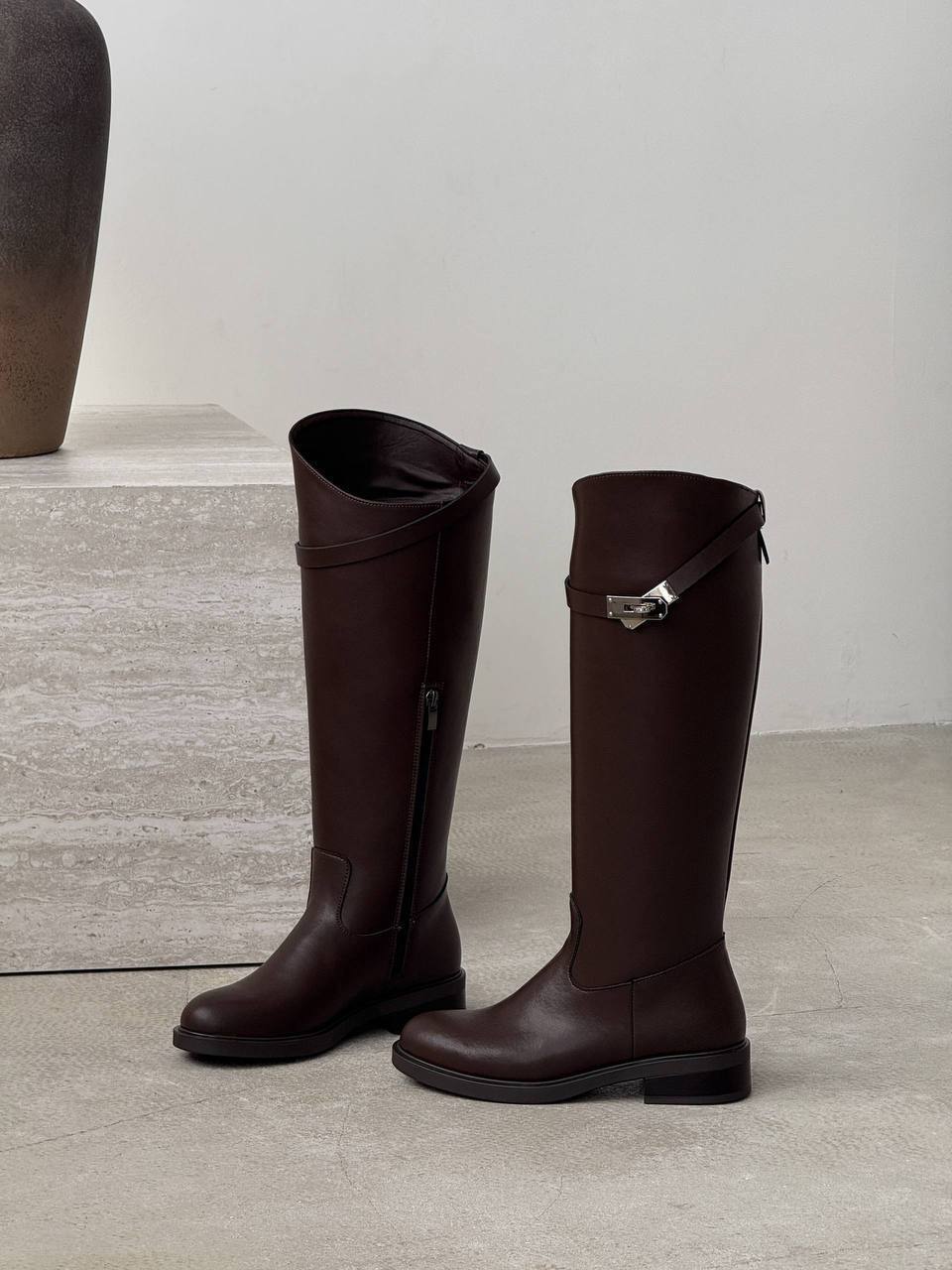 Преміальні жокейські чоботи ™️"NikArt", шоколад