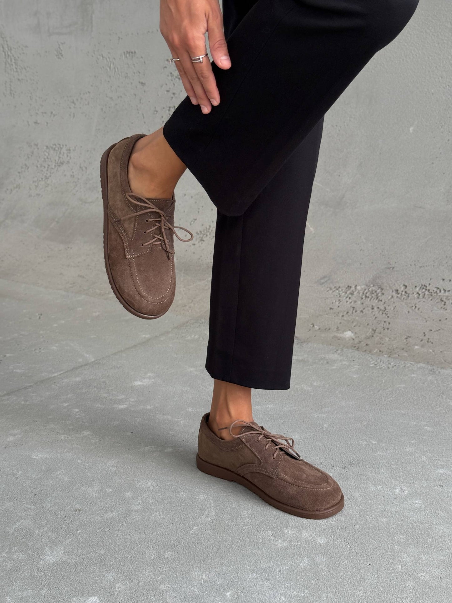 Мокасини NikArt barefoot, коричневий