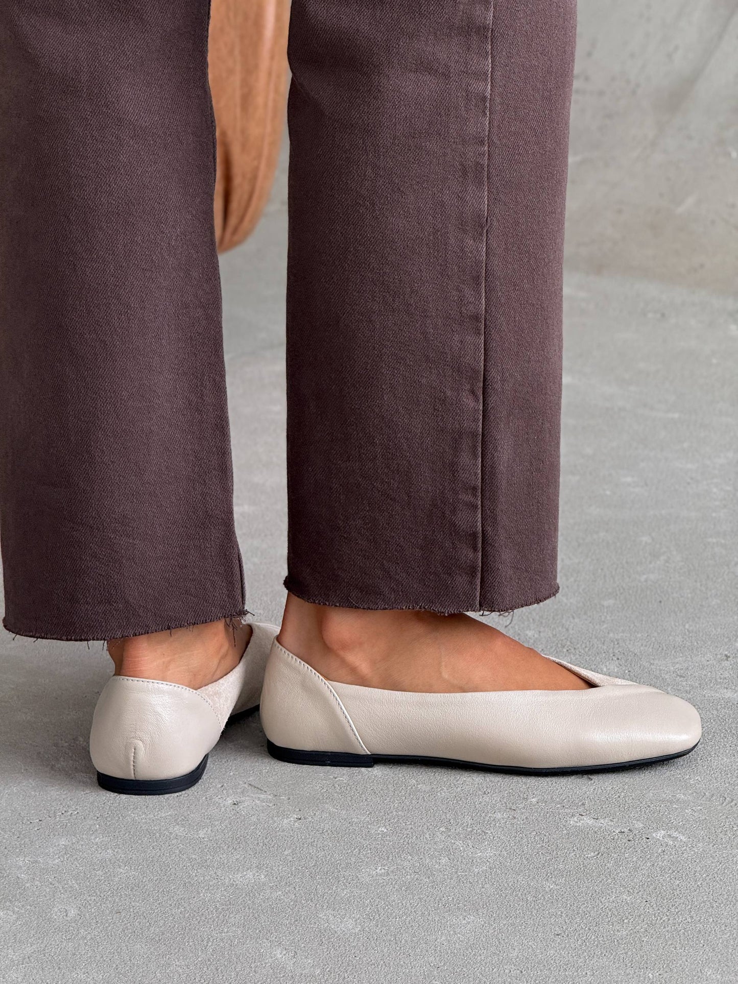 Анатомічні балетки ™️ NikArt, бежевий