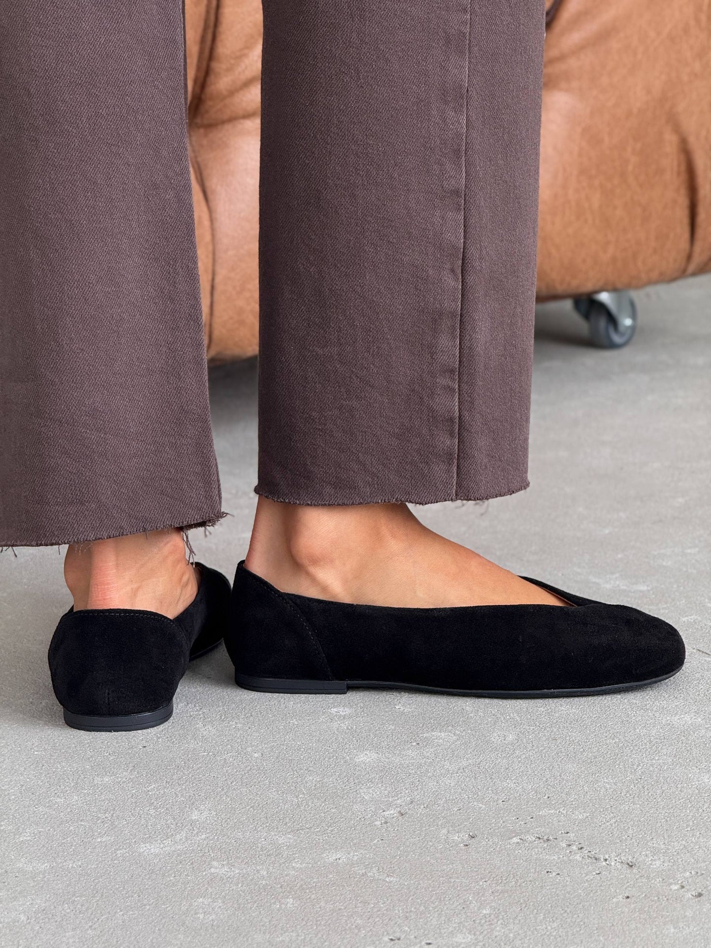 Анатомічні балетки ™️ NikArt, чорний