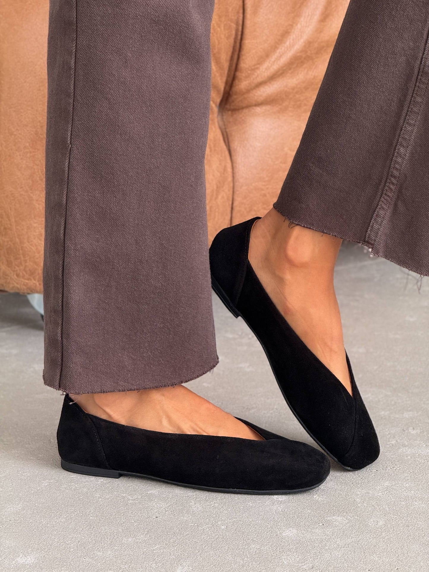 Анатомічні балетки ™️ NikArt, чорний