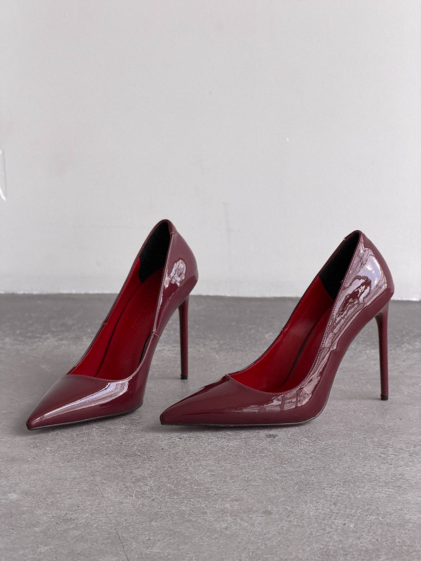 Туфлі на червоній підошві ™️ LizMar, бордовий