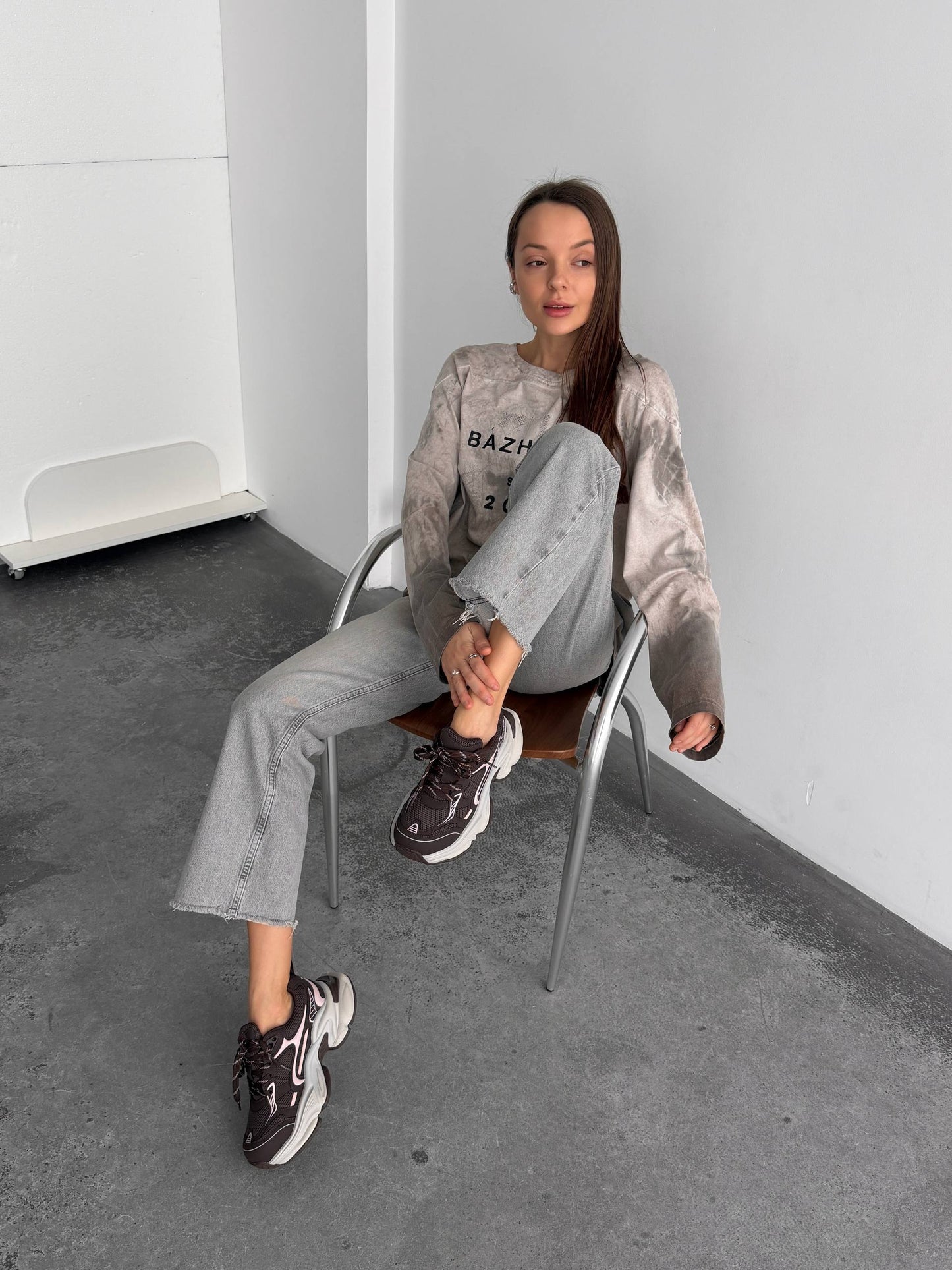 Кросівки Boss Victor™️, ніжно-рожевий + коричневий