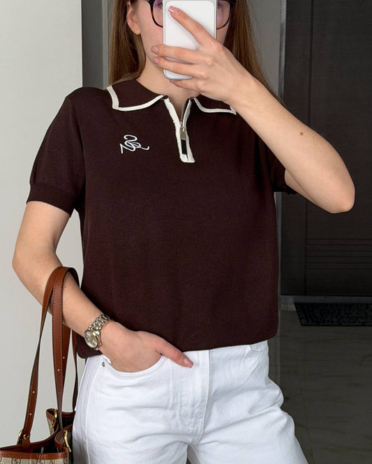 Футболка поло з лого