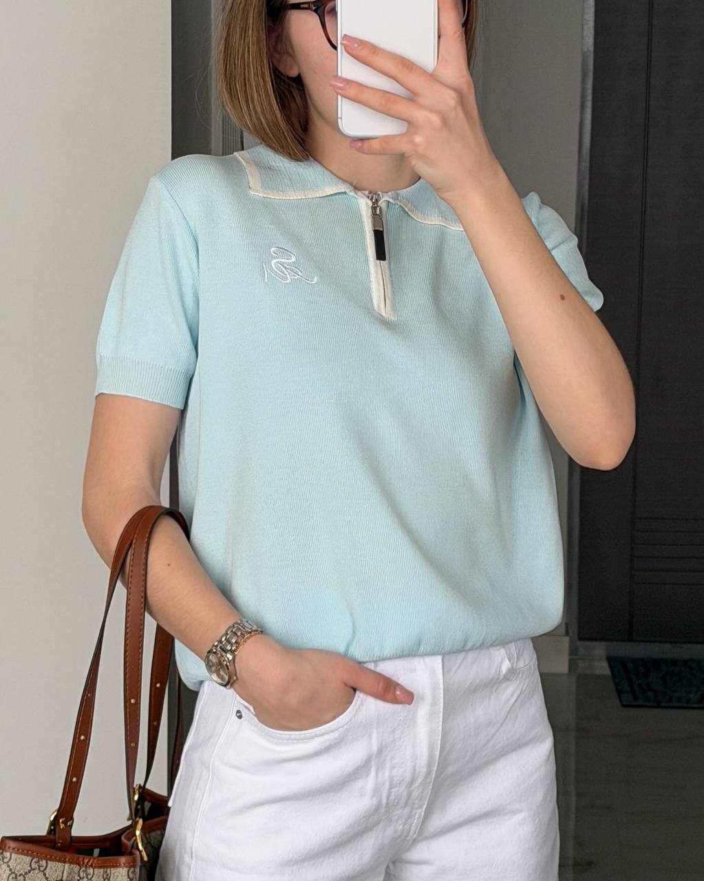 Футболка поло з лого