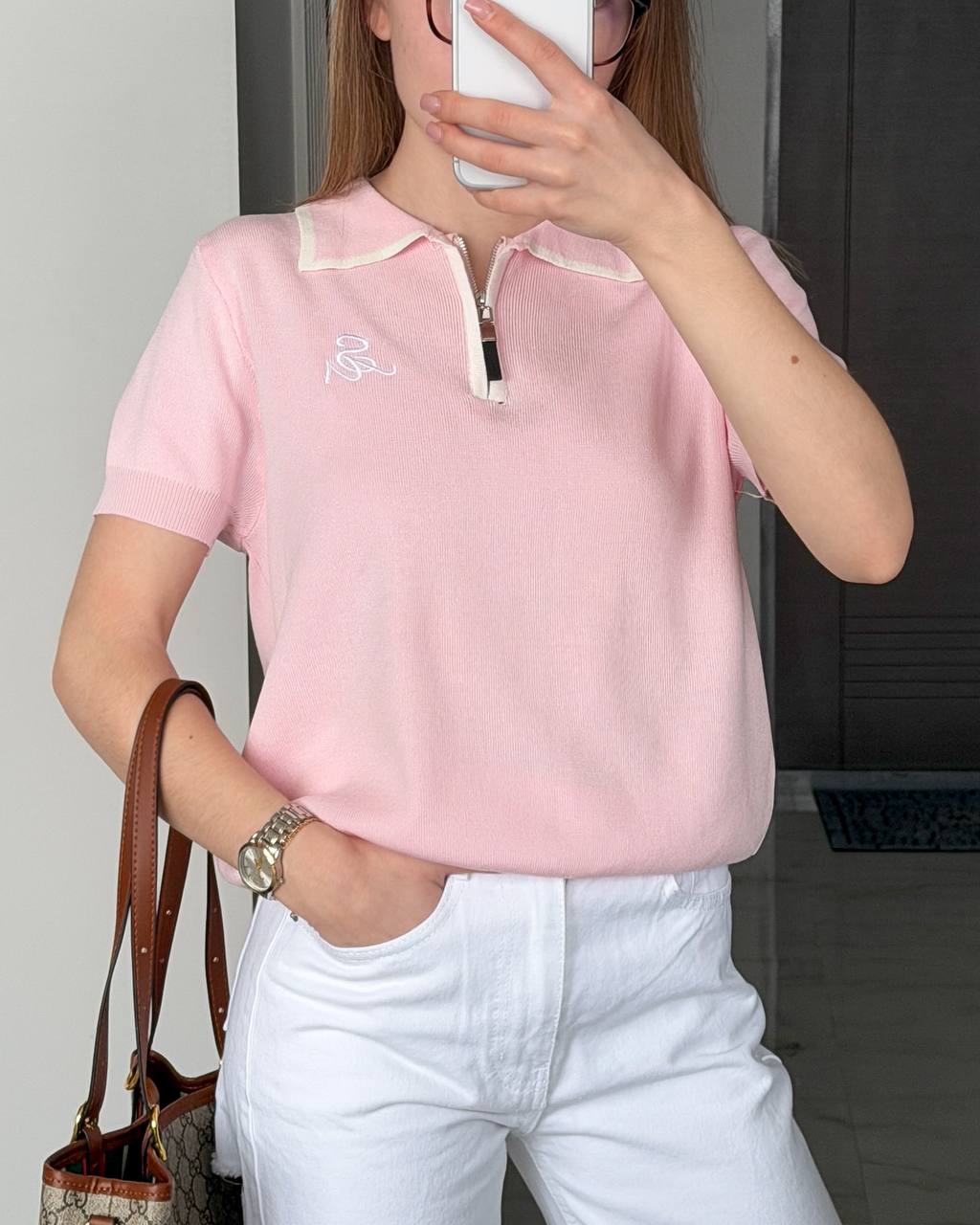 Футболка поло з лого