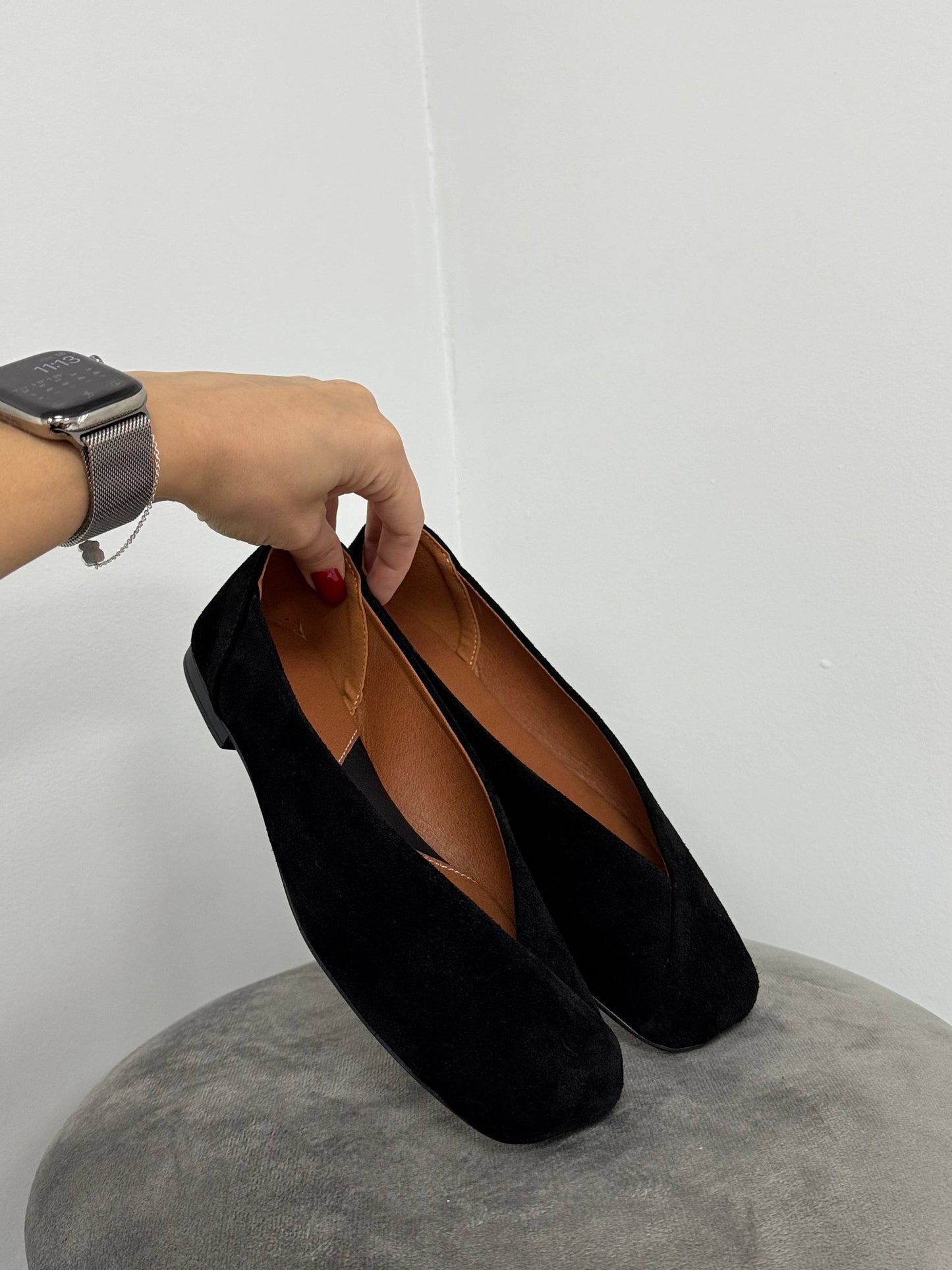 Анатомічні балетки ™️ NikArt, чорний