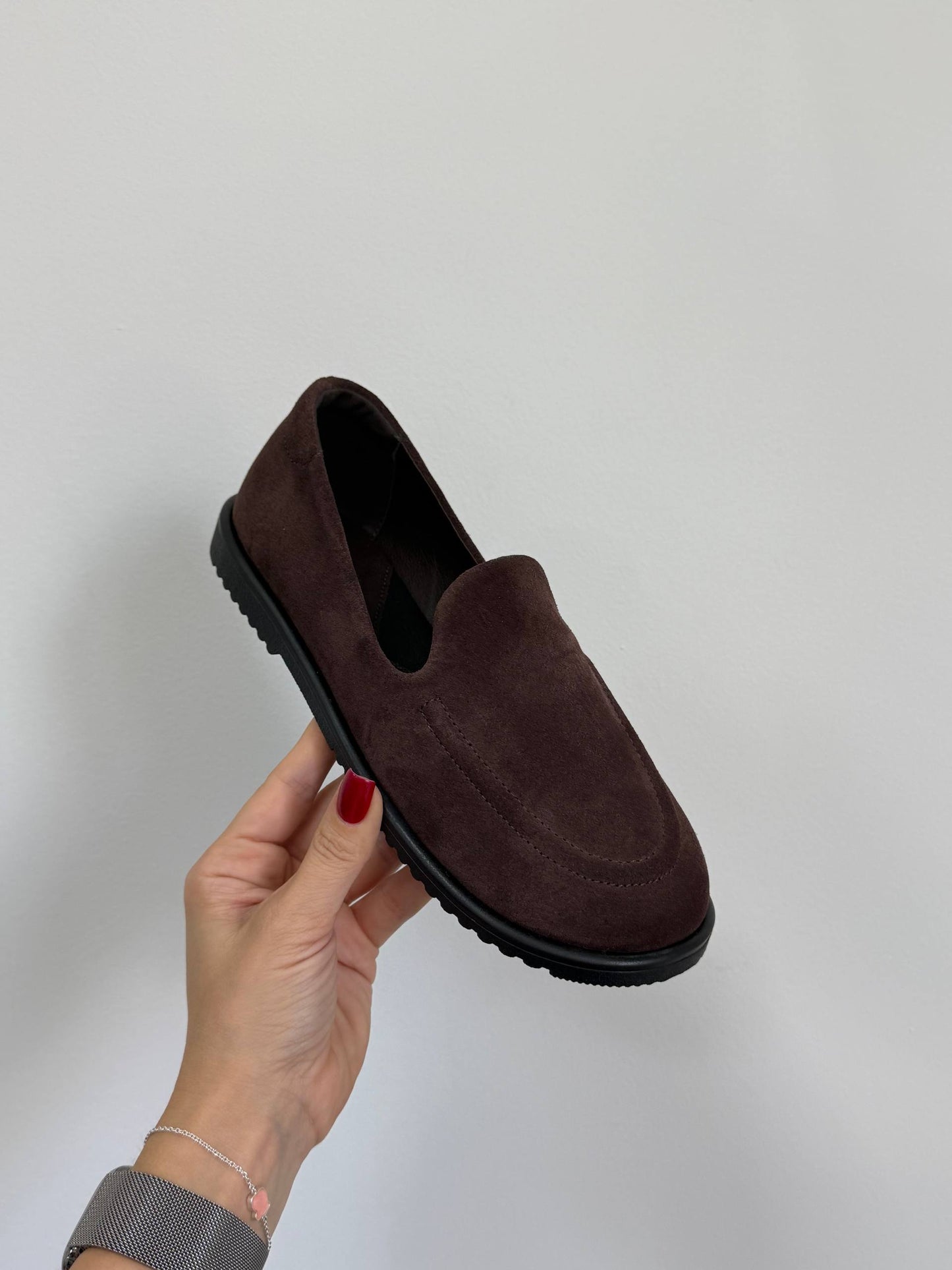 Анатомічні лофери barefoot  ™️ NikArt, шоколад