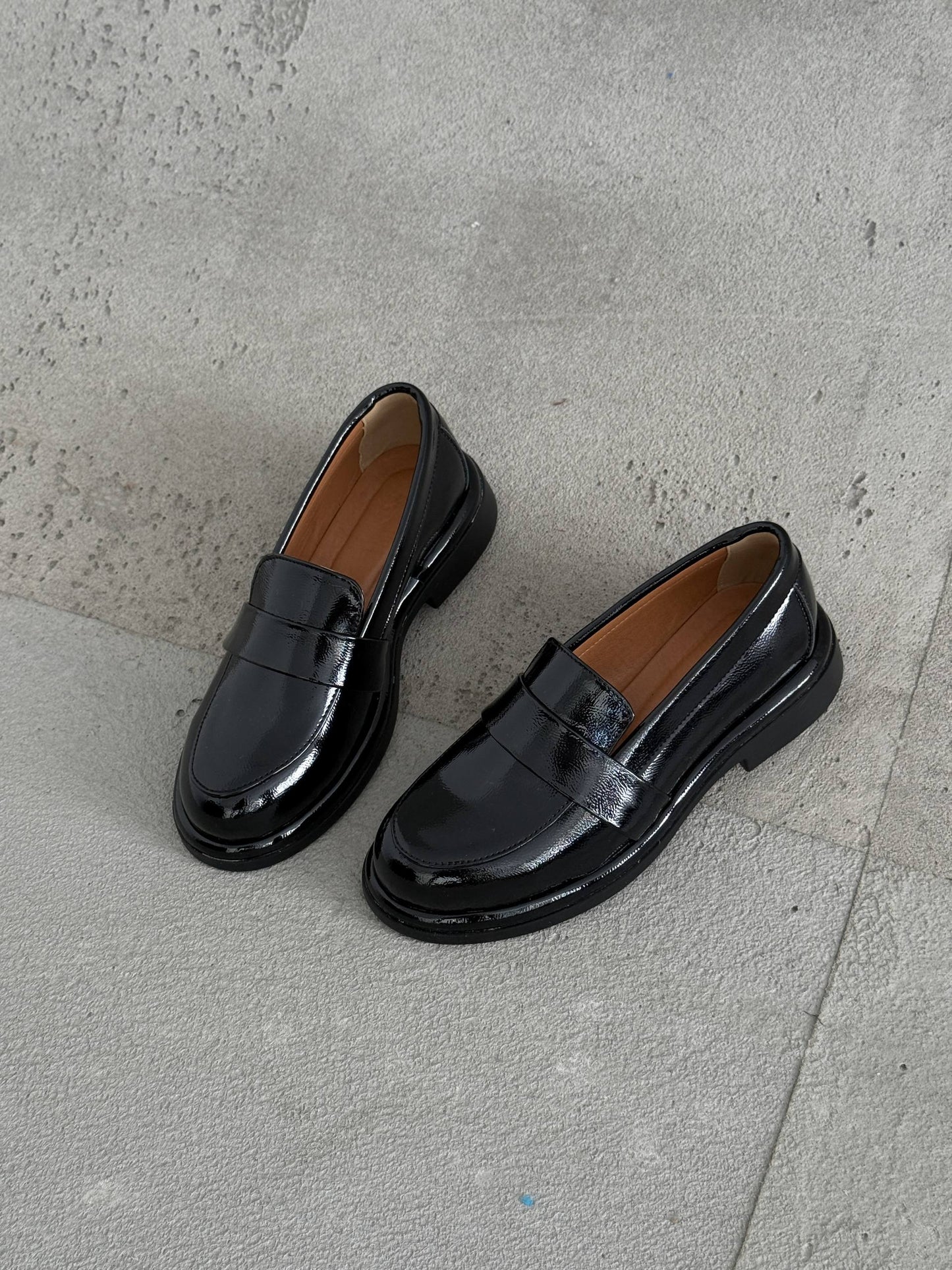 Класичні лофери ™️NikArt, чорний