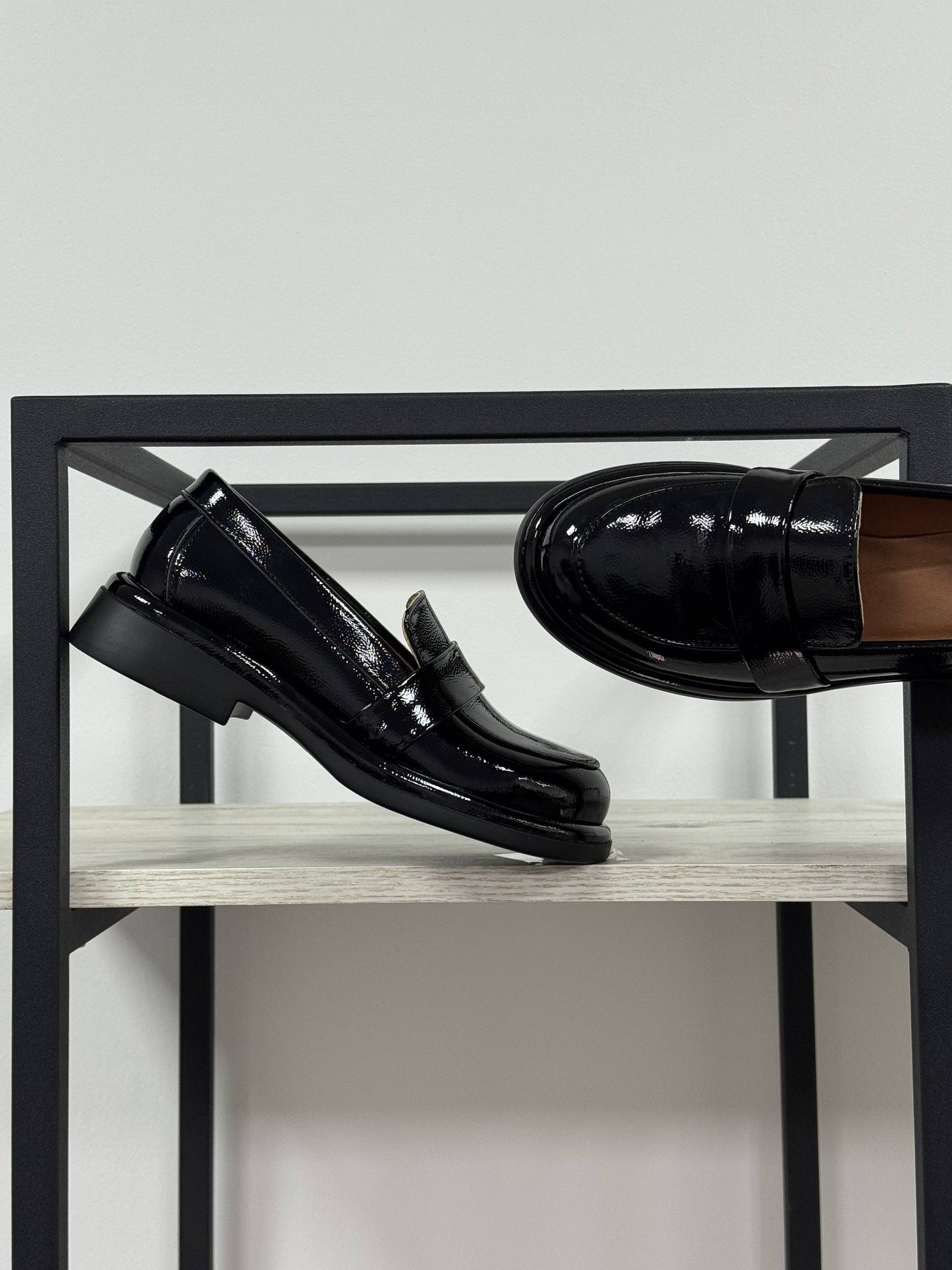 Класичні лофери ™️NikArt, чорний