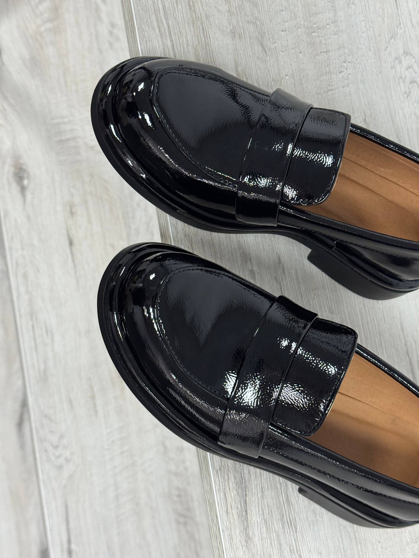 Класичні лофери ™️NikArt, чорний