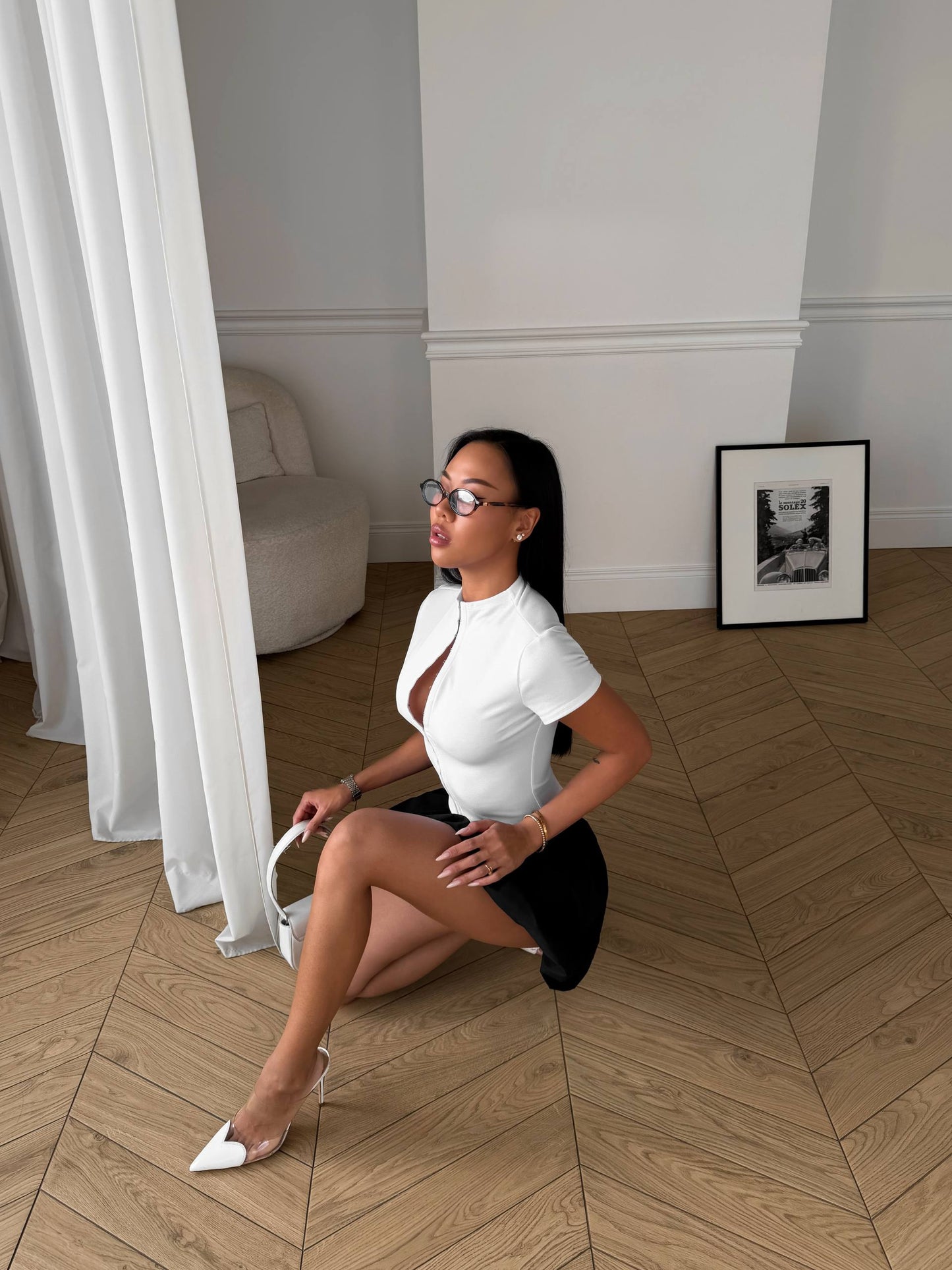 Кроп-топ на гачках