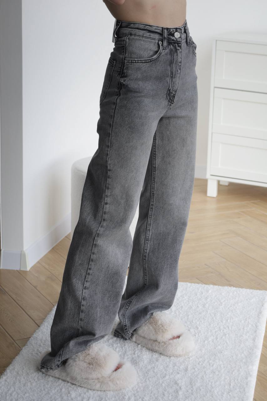 Джинси вінтажні, сірі
