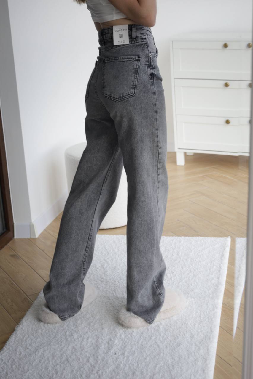 Джинси вінтажні, сірі