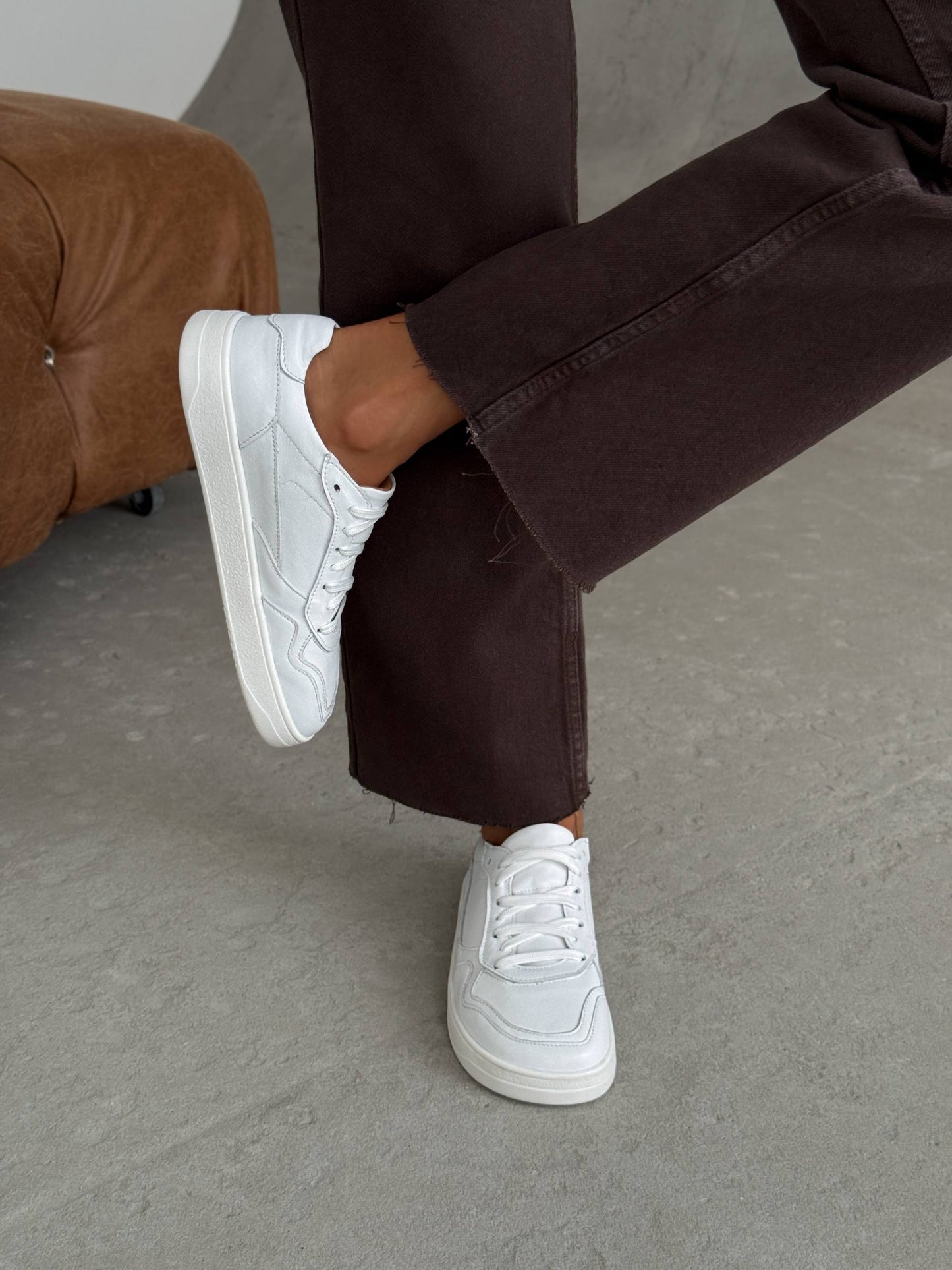 Анатомічні кеди ™️NikArt, білий