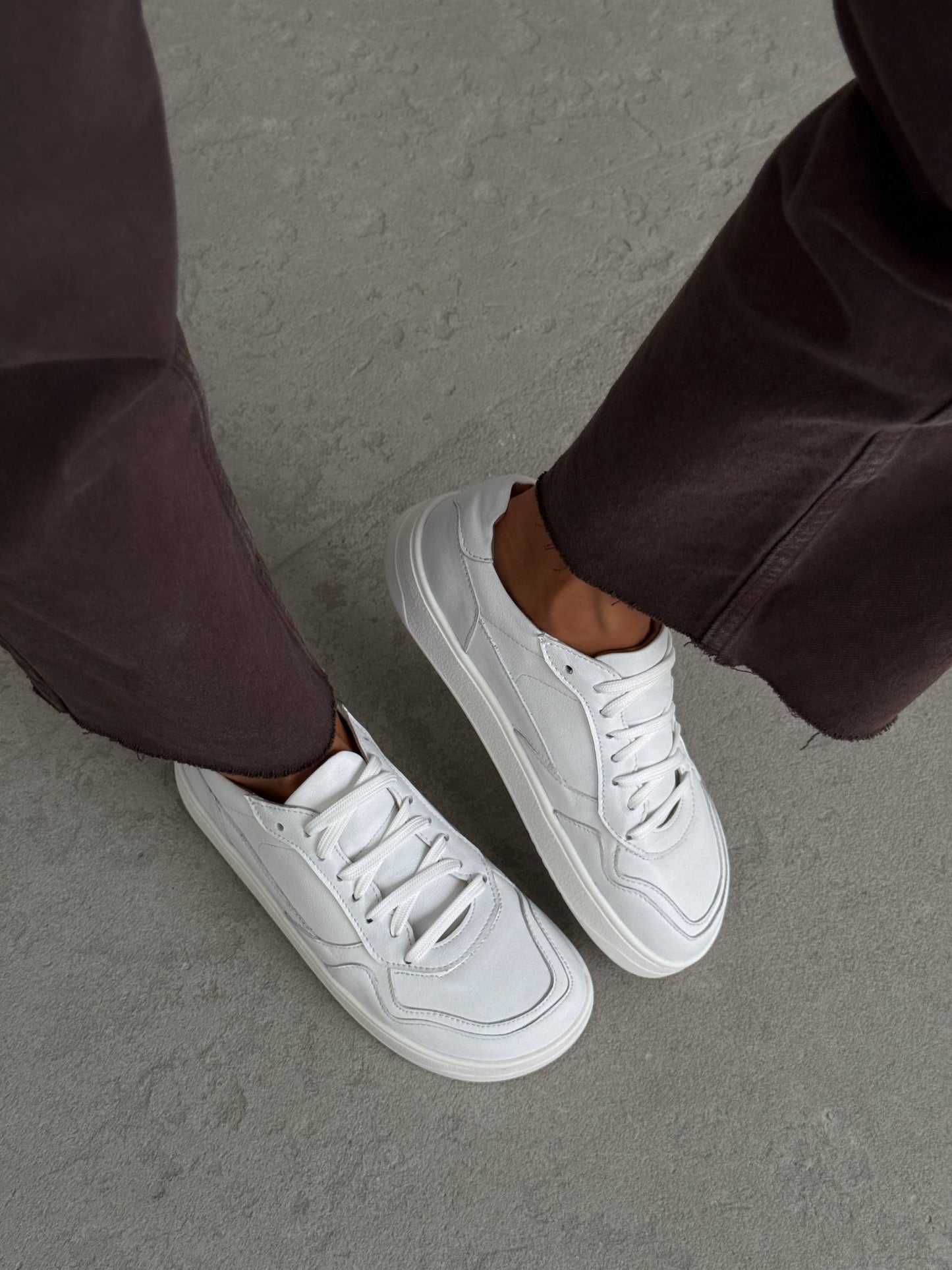 Анатомічні кеди ™️NikArt, білий