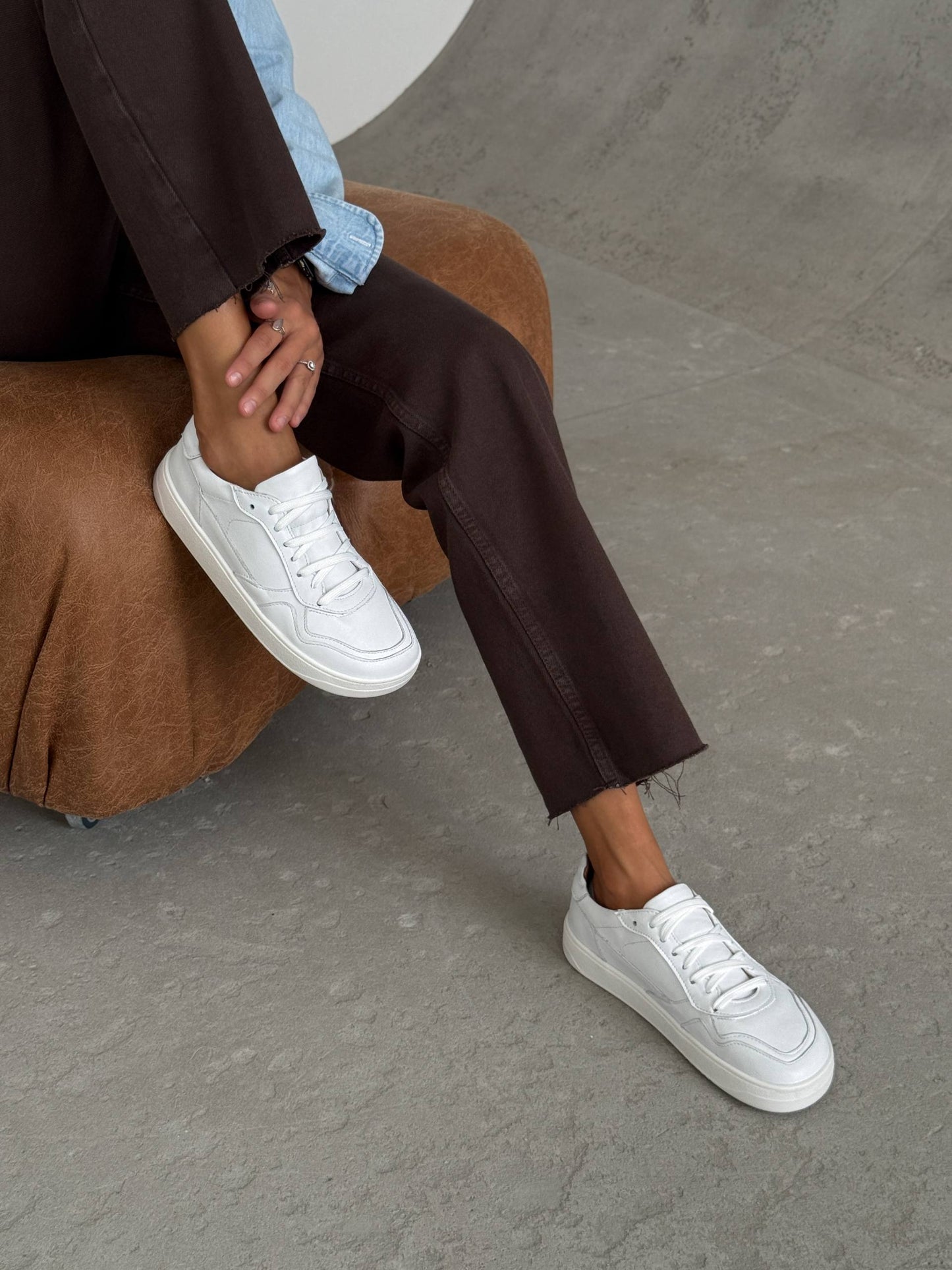 Анатомічні кеди ™️NikArt, білий