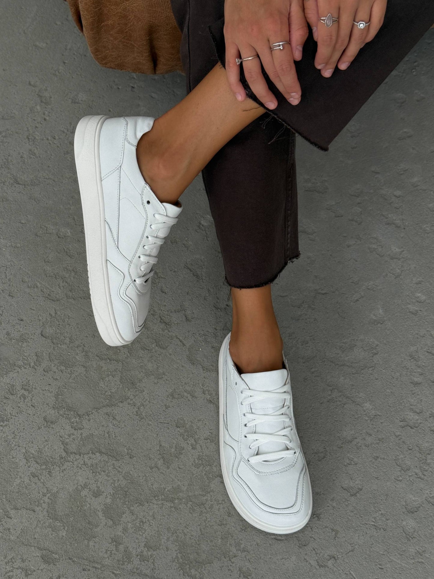 Анатомічні кеди ™️NikArt, білий