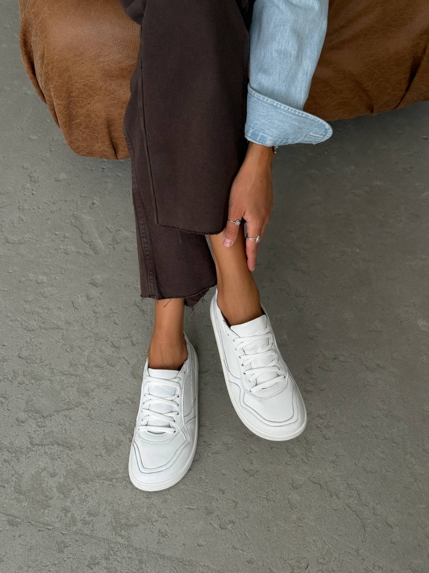 Анатомічні кеди ™️NikArt, білий