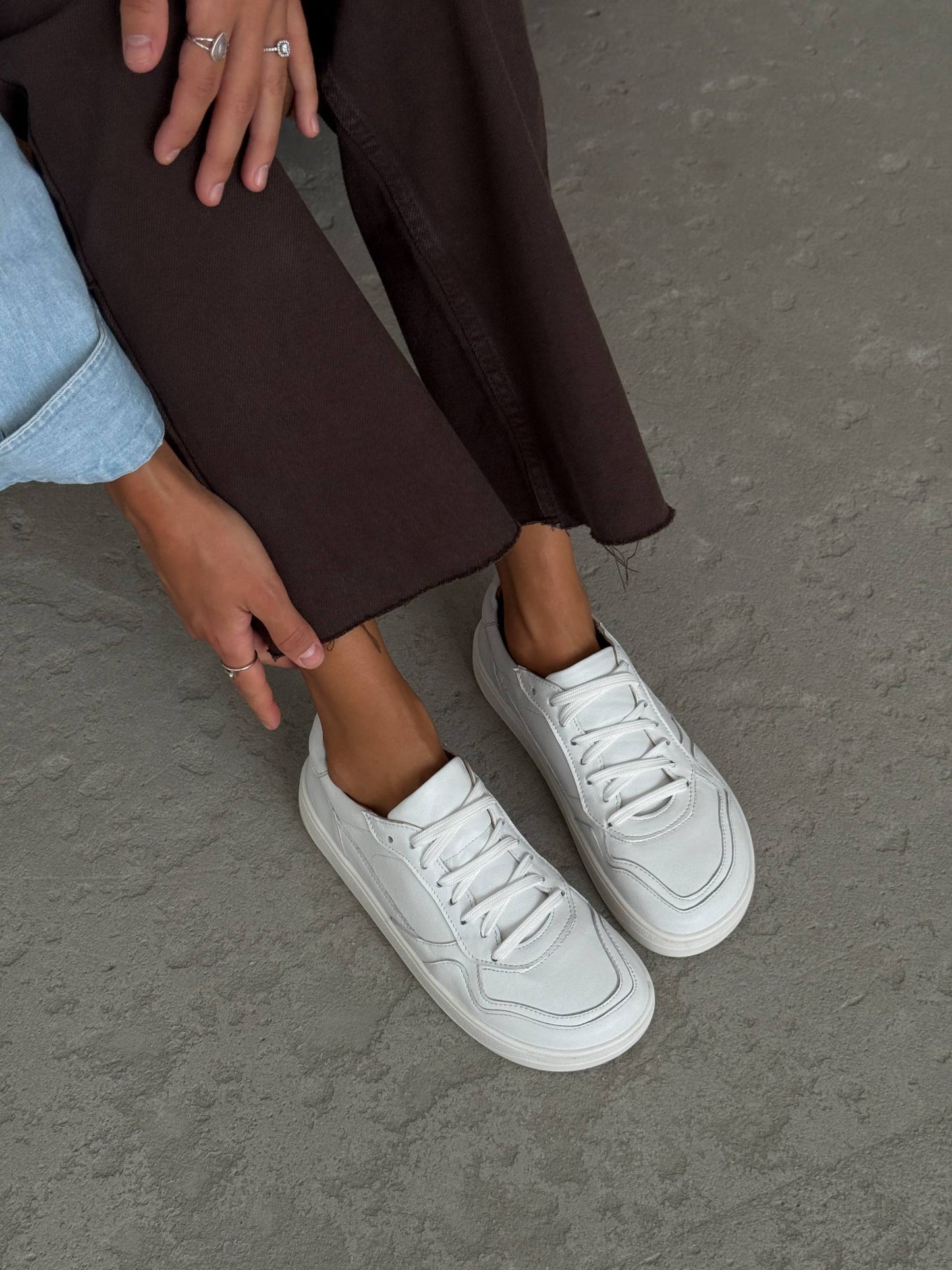 Анатомічні кеди ™️NikArt, білий